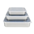 Large Size Airtight Food Container Food Box Microwave Stainless Steel Lunch Box Bento Box for Adults Lunch Container